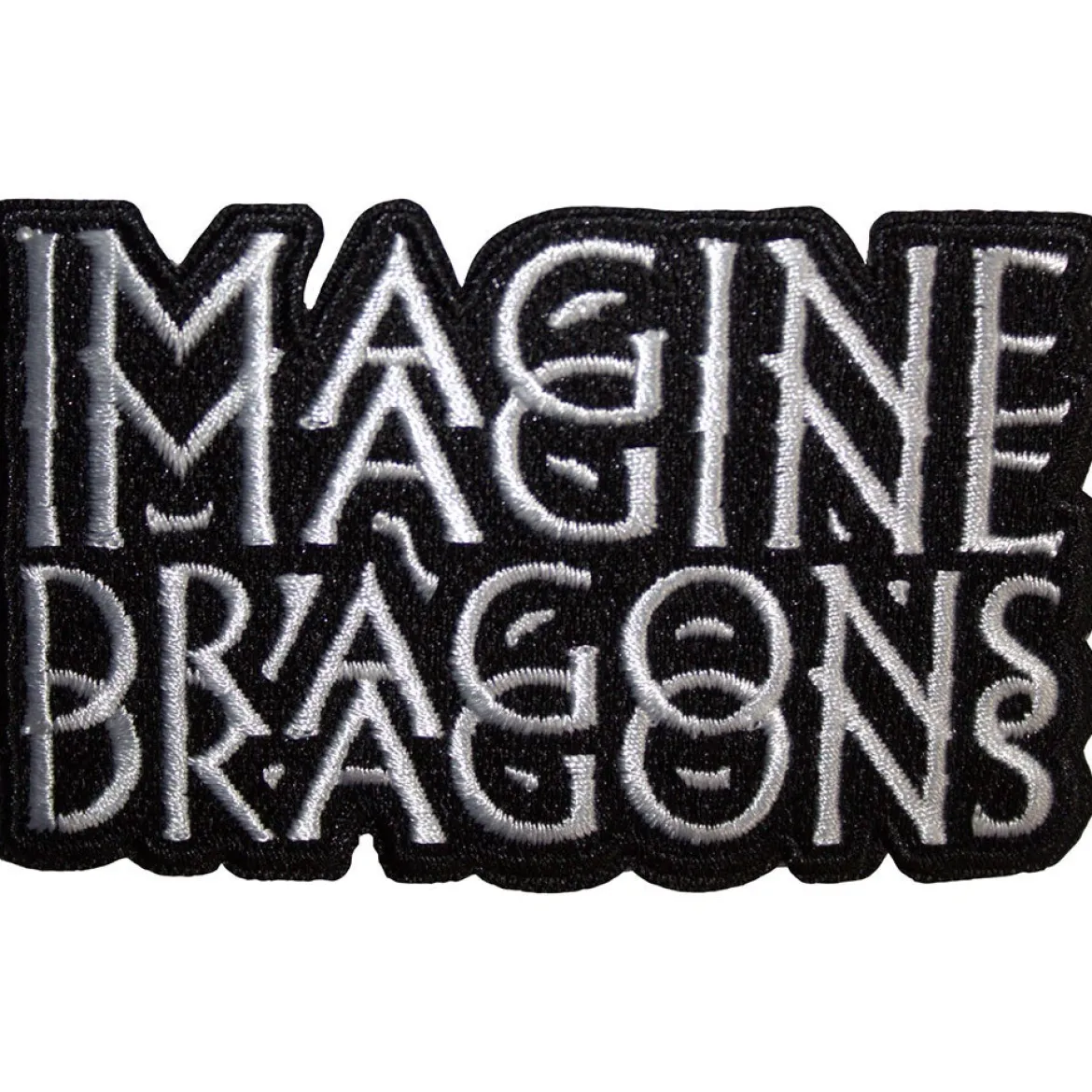 Imagine Dragons Double Logo - Kangasmerkki