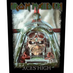 Iron Maiden Aces High - Kangasmerkki, selkä