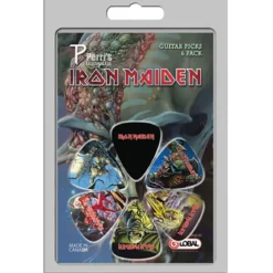 Iron Maiden: Album Covers - Plektrasetti 6kpl