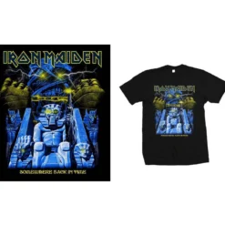 Iron Maiden Back In Time Mummy T-paita
