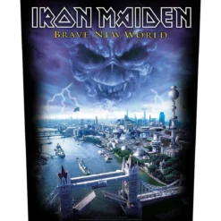 Iron Maiden Brave new world - Kangasmerkki, selkä