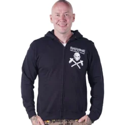 Iron Maiden Eddie axe - Unisex vetoketjuhuppari