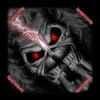 Iron Maiden Eddie Candle finger - Bandana huivi