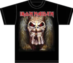 Iron Maiden Eddie Candle Finger - T-paita