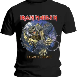 Iron Maiden Eddie Chained Legacy T-paita
