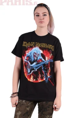 Iron Maiden Fear Live Flames - T-paita