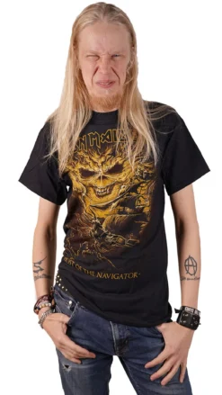 Iron Maiden Ghost of the Navigator - T-paita