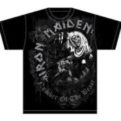 Iron Maiden Notb Grey Tone - T-paita