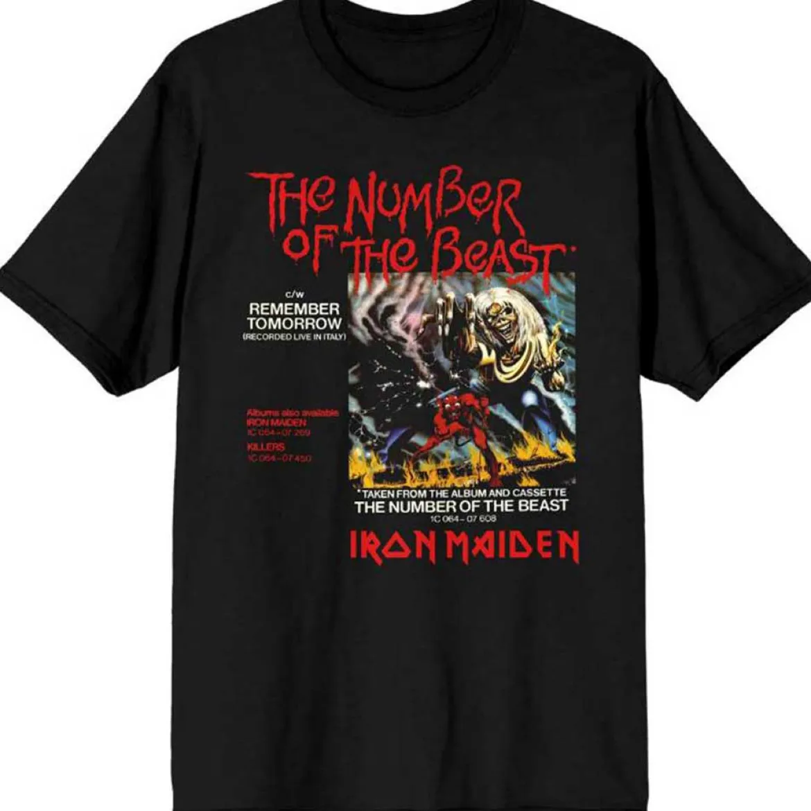 Iron Maiden Number of the Beast - T-paita
