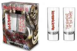 Iron Maiden: Number of the beast - Shottilasit 2kpl