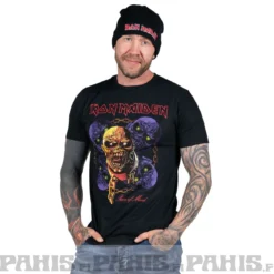 Iron Maiden: Piece of Mind Multi Head Eddie - T-paita
