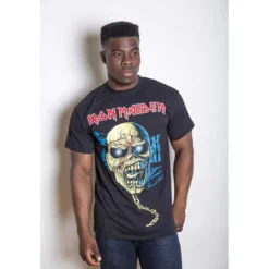 Iron Maiden Piece of Mind Skull - T-Paita