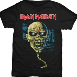 Iron Maiden Piece of Mind Skull - T-Paita