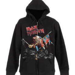 Iron Maiden Scuffed trooper - Unisex vetoketjuhuppari