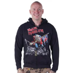 Iron Maiden Scuffed trooper - Unisex vetoketjuhuppari
