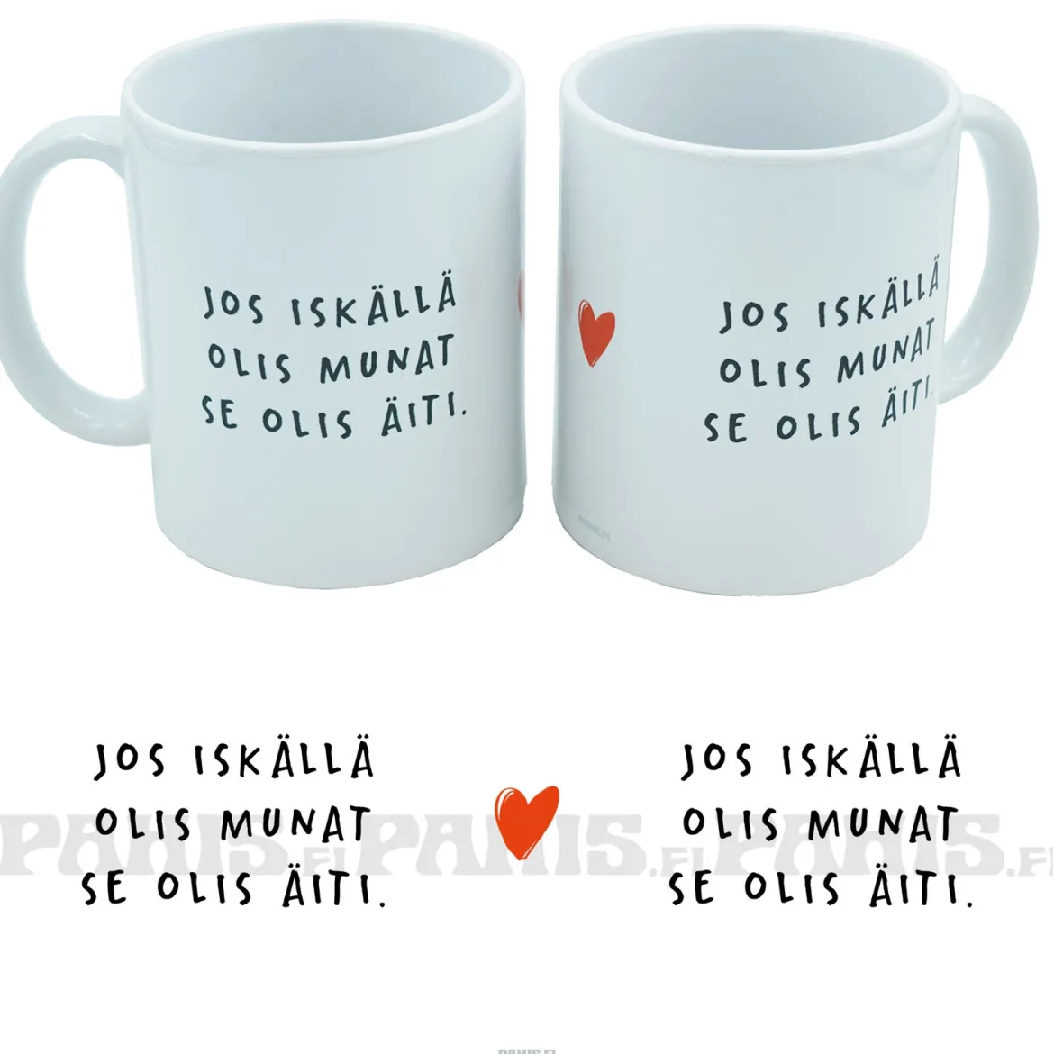 Iskällä munat- Muki