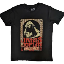 Janis Joplin: Vintage Poster - T-paita