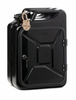 Jerrykannu Baarikaappi - Spirit of the Real Man (Black)