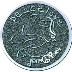 John Lennon Peace & Love - Pinssi