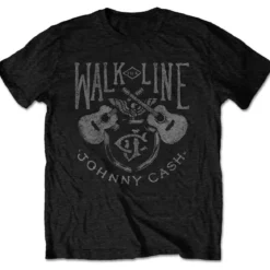 Johnny Cash Walk The Line - T-paita