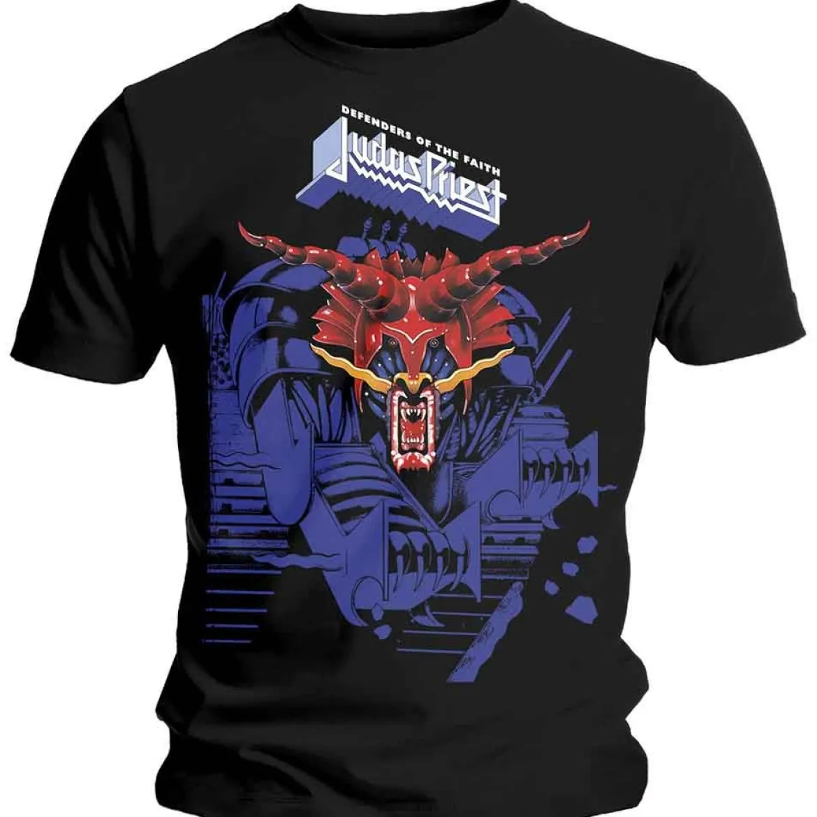 Judas Priest Defenders Blue - T-paita