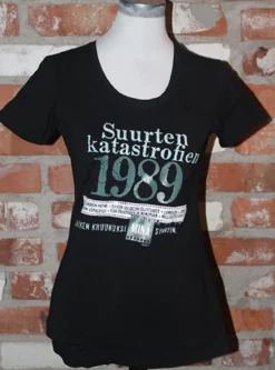 Katastrofi 1989 Lady Fit T-paita