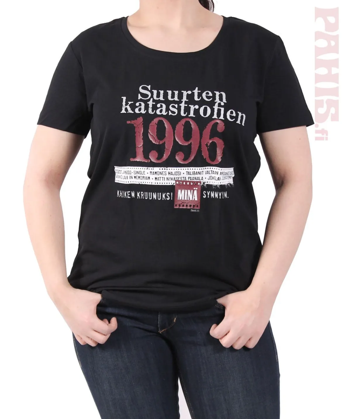 Katastrofi 1996 Lady Fit T-paita
