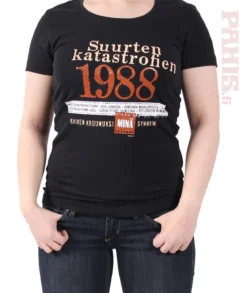Katastrofi 1988 Lady Fit T-paita