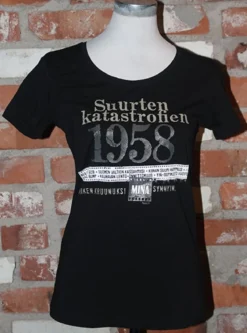 Katastrofi 1958 Lady Fit T-paita