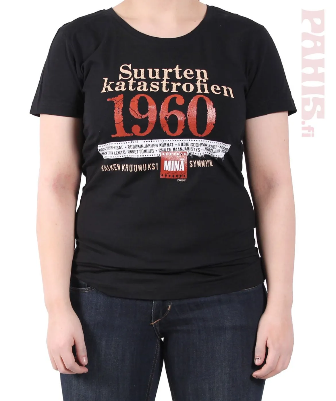 Katastrofi 1960 Lady Fit T-paita