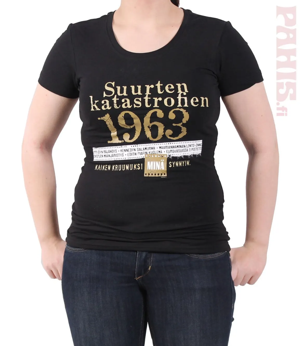 Katastrofi 1963 Lady Fit T-paita
