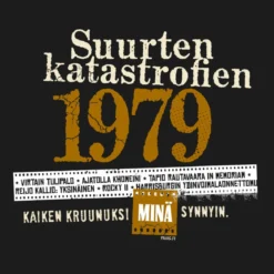 Katastrofi 1979 Lady Fit T-paita