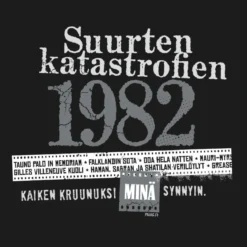 Katastrofi 1982 T-paita
