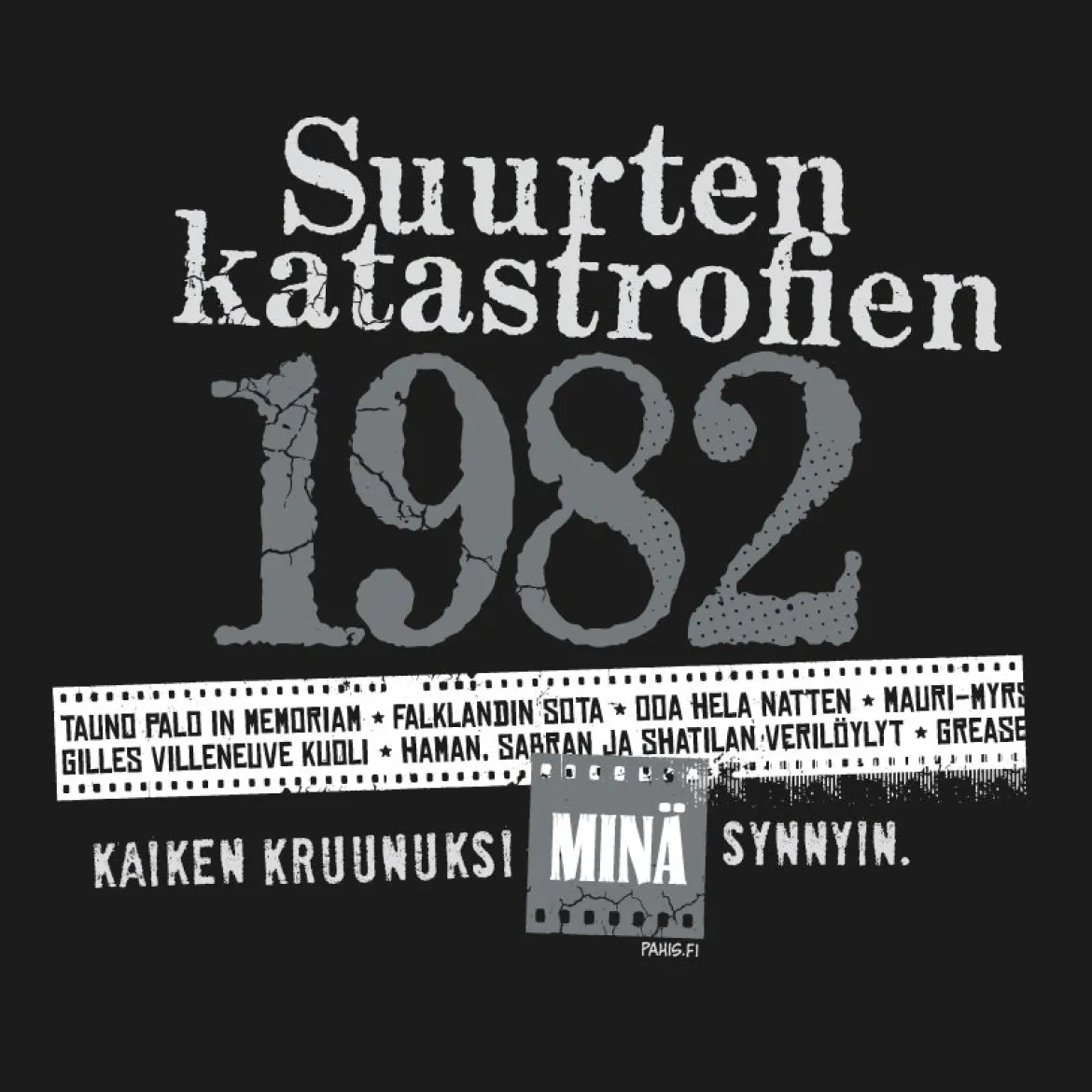 Katastrofi 1982 T-paita