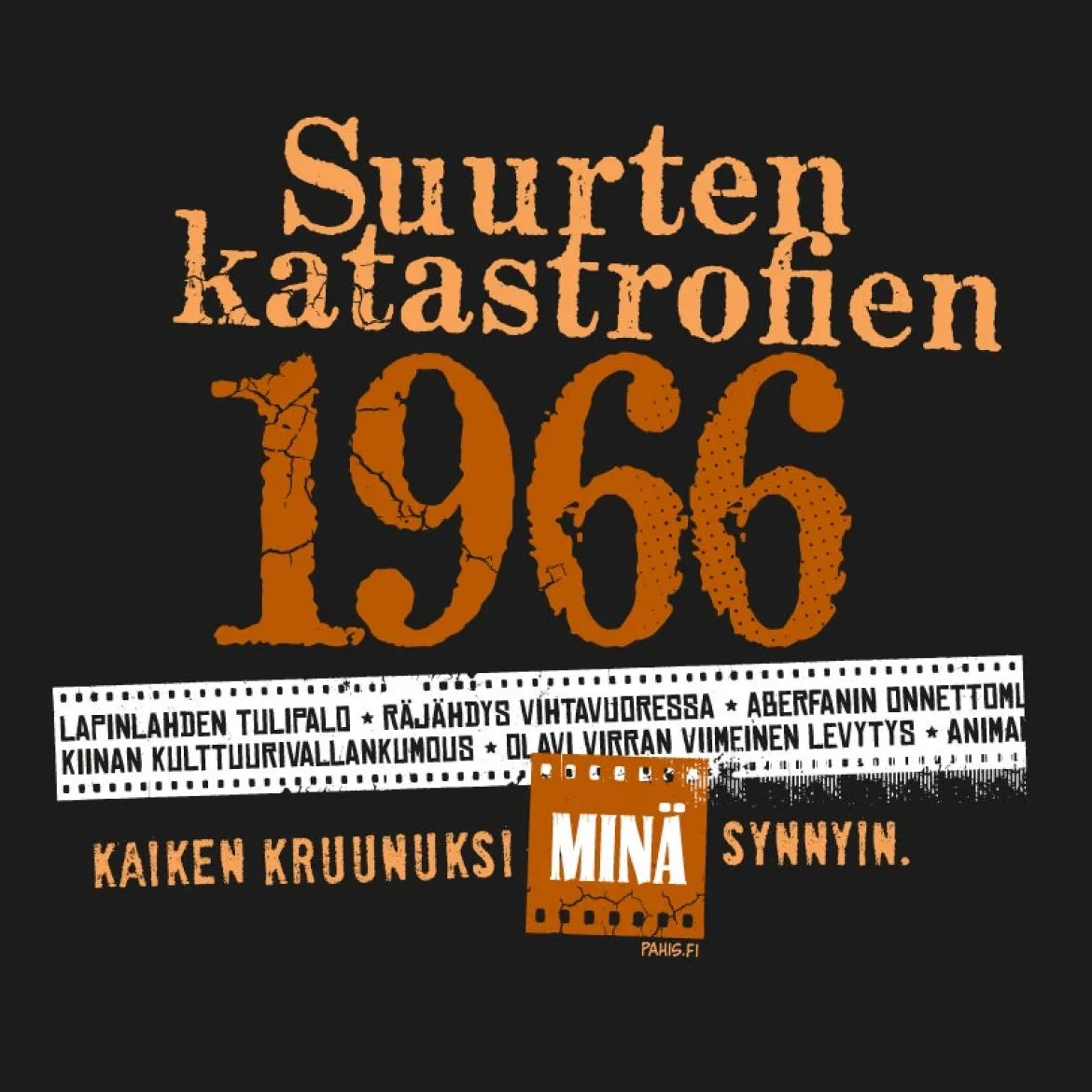Katastrofi 1966 T-paita