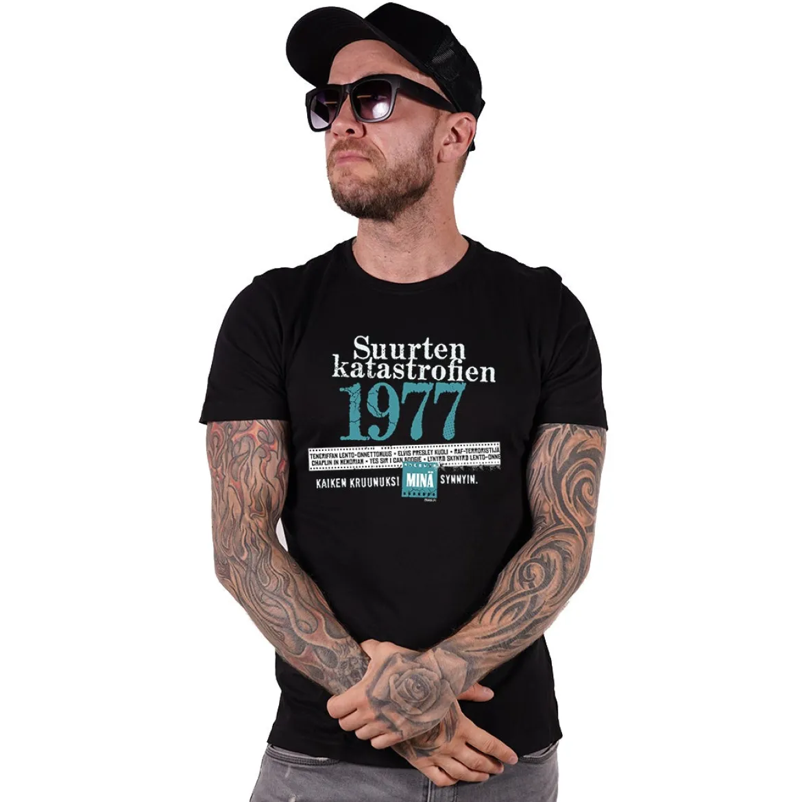 Katastrofi 1977 T-paita