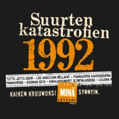 Katastrofi 1992 T-paita