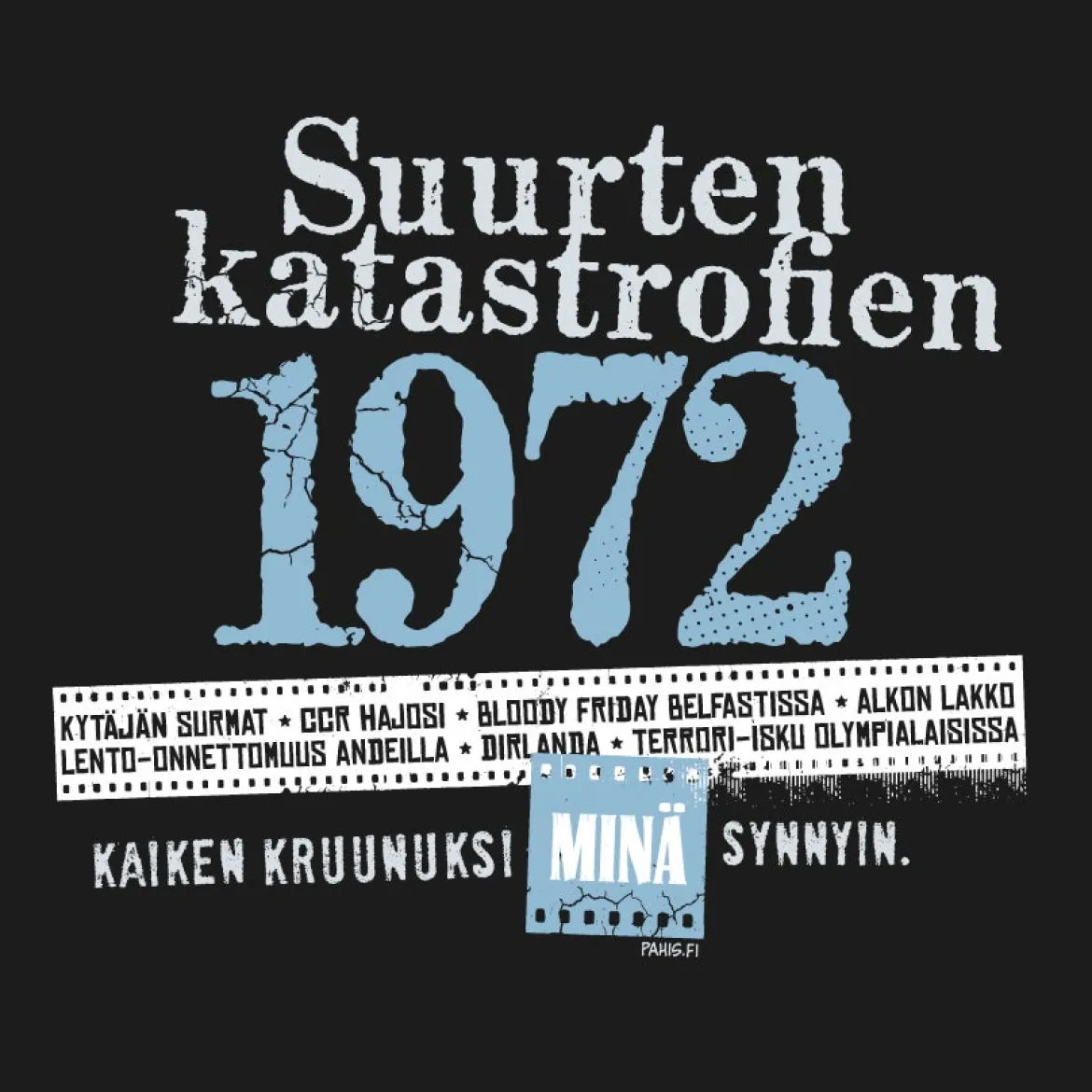 Katastrofi 1972 T-paita