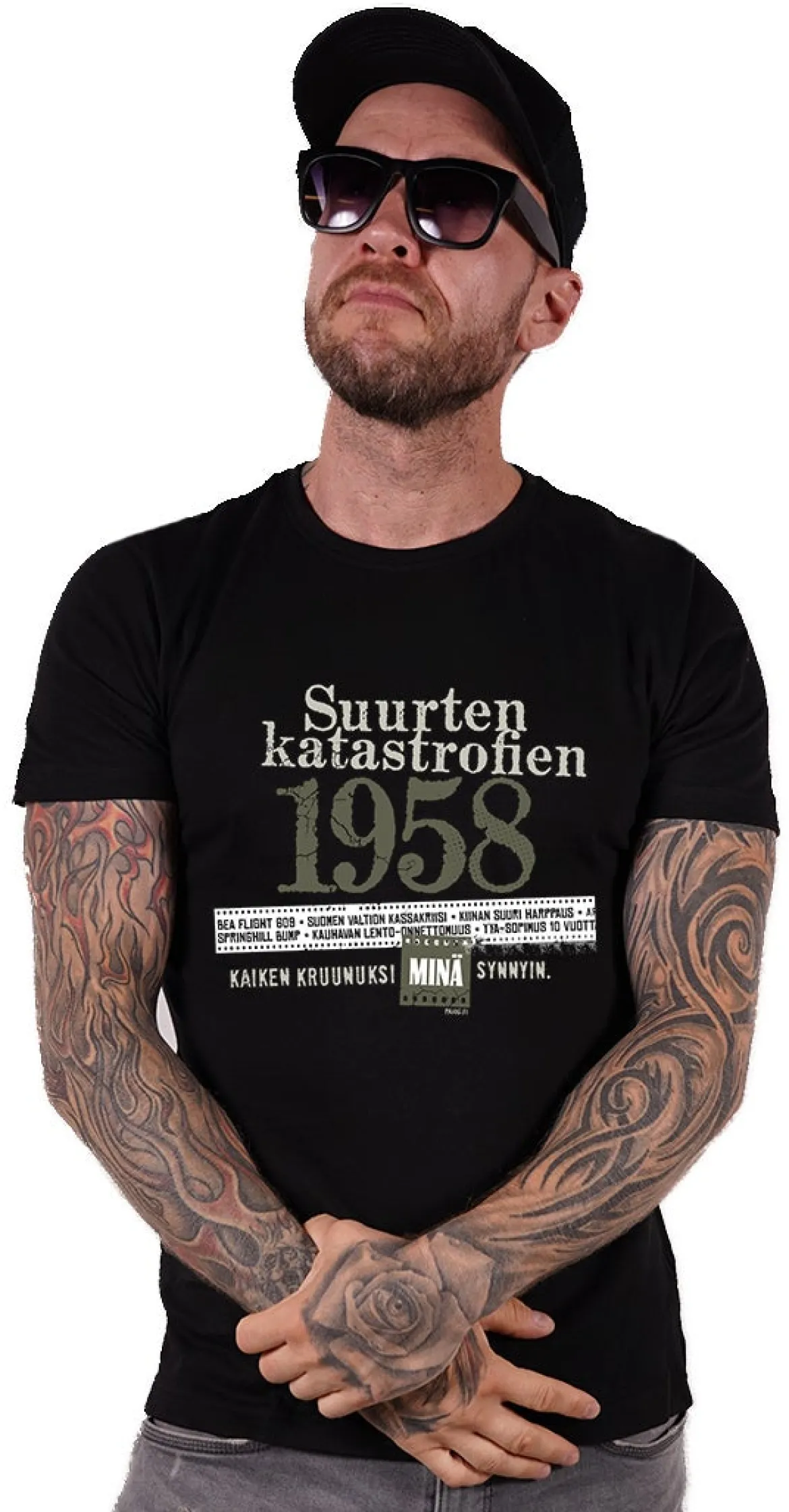 Katastrofi 1958 T-paita