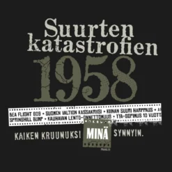 Katastrofi 1958 T-paita