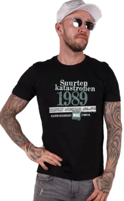 Katastrofi 1989 T-paita