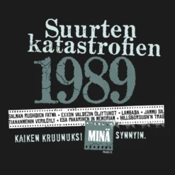 Katastrofi 1989 T-paita