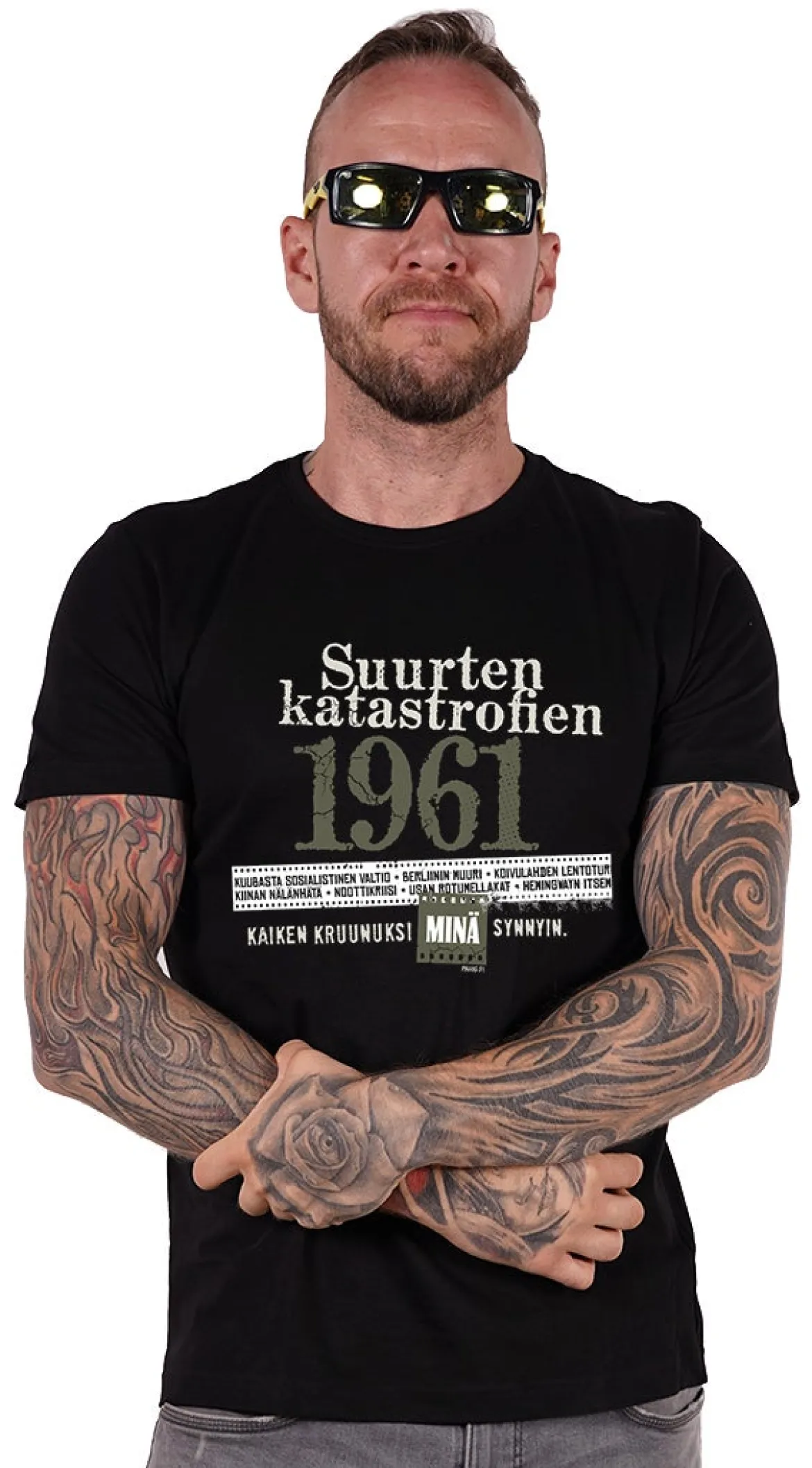 Katastrofi 1961 - T-paita / Ladyfit T-paita