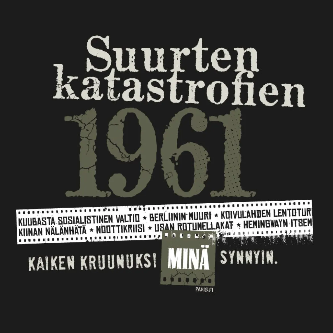 Katastrofi 1961 - T-paita / Ladyfit T-paita