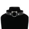 Keinonahka choker - Cat ring