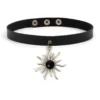 Keinonahka choker - Sun