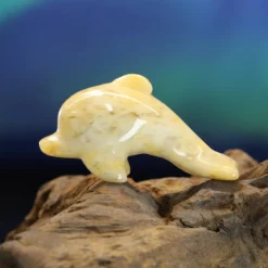 Keltainen aventuriini Delfiini 6cm