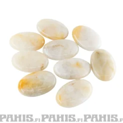 Keltainen jade - Huolikivi (Kämmenkivi)