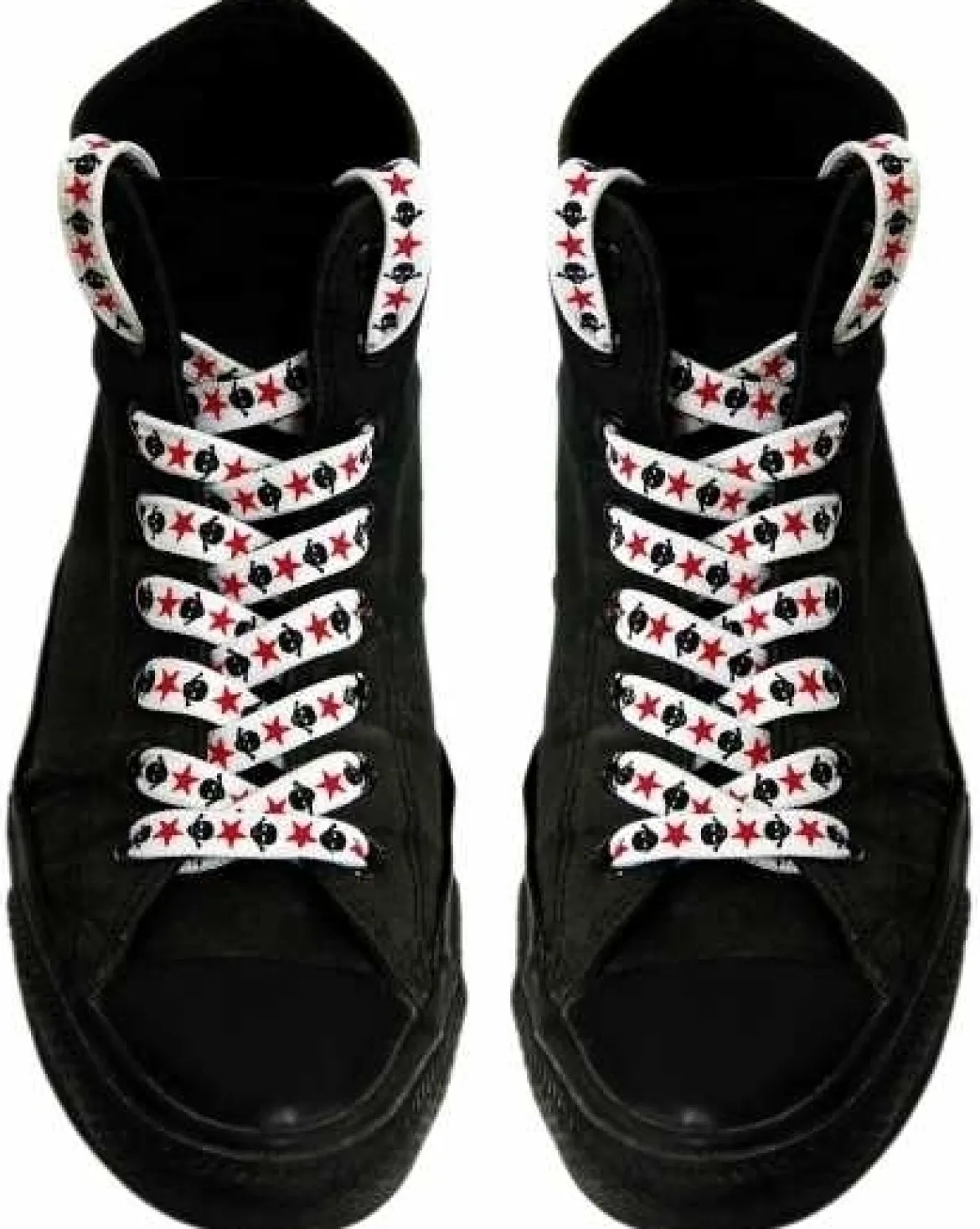Kengännauhat, Black Skulls Red Stars