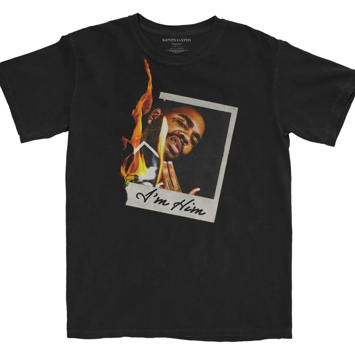 Kevin Gates Polaroid Flame - T-paita